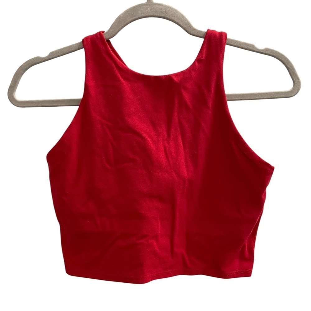 ATHLETA Conscious Crop Tank Top Red Size Small - Picture 2 of 5